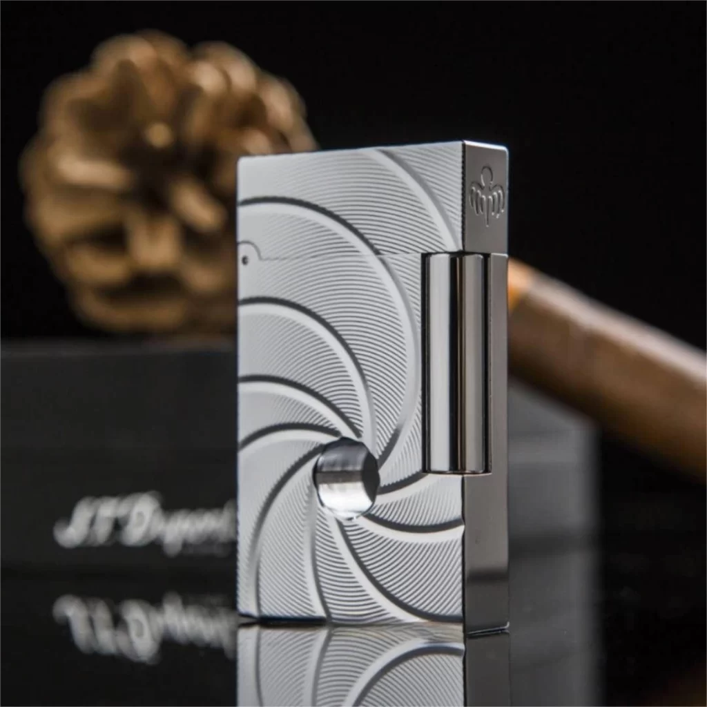 S.T. Dupont Ligne 2 James Bond Spectre 007 Palladium Lighter detail 5