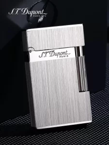 st dupont ligne 2 brushed palladium finish detail 5