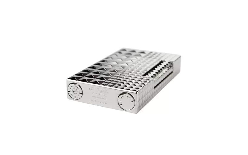 S.T. Dupont Ligne 2 Briqute Finition Palladium lighter detail 3