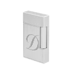 S.T. Dupont Ligne 2 Platinum Finish With Cling Lighter1