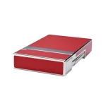 S.T. Dupont Ligne 2 Red Lacquer Palladium Lighter 2