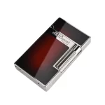 S.T. Dupont Ligne 2 Sun Burst Red With Palladium Lighter2